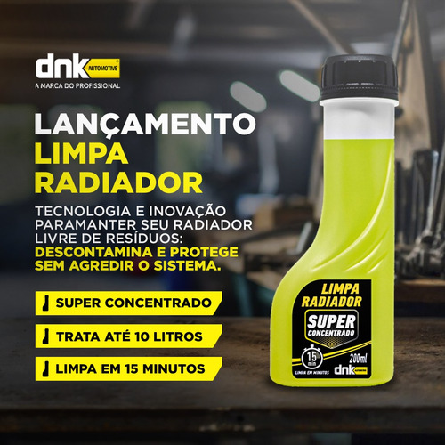Limpa Radiador Limpeza De Arrefecimento Super Concentrado