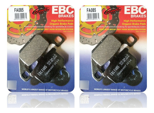 Pastillas Freno Ebc Kawasaki Gpz 750 R G2/g3 85-86