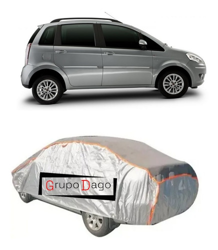 Funda Cubre Auto Antigranizo Impermeable Para Fiat Idea