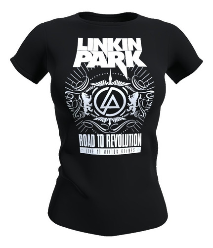 Polera Linkin Park, Mujer 100% Algodón