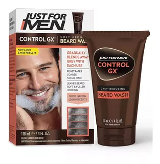 Just For Men Control Gx Lavado De Barba Reduce Canas Gradual