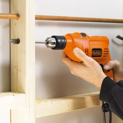 Furadeira De Impacto 3/8 Pol 560w Black+decker 110v - Tm500