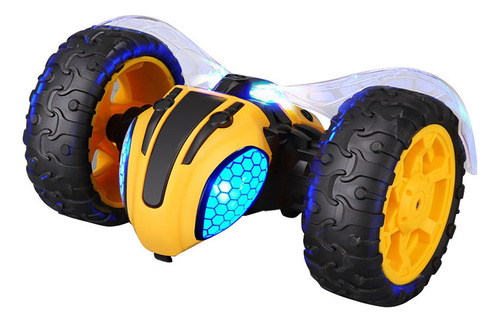 Coche Rc Recargable Abeja Con Movimiento 360° Y Luces Led