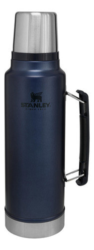 Imagen 5 de 7 de Stanley Termo Clásico 1 L con Tapón Cebador de acero inoxidable azul