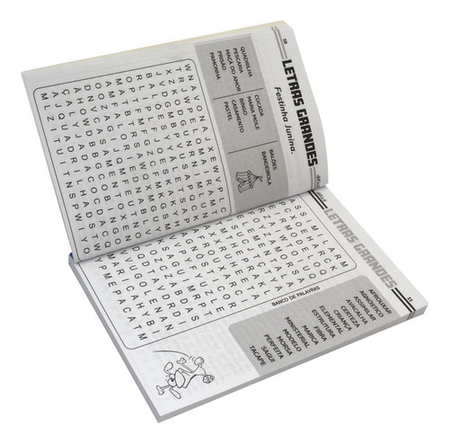 Scottini Touch: Caça-palavras Letras Grandes Difícil V1