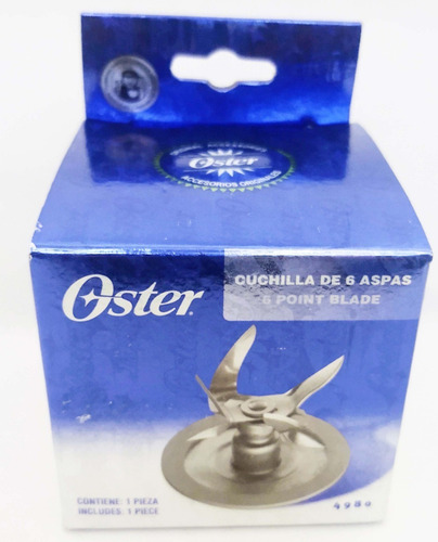 Aspas/diafragma Con 6 Cuchillas Marca Oster Original