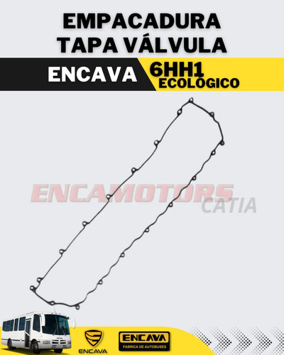 Empacadura Tapa Valvula Encava 6hh1 Ecologico 