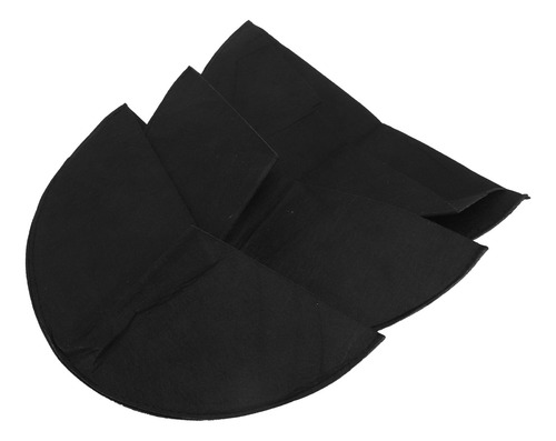 Forros De Fieltro Para Macetas, 3 Piezas, Tela Semicircular