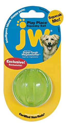 Jw Pet Playplace Squeaky Ball El Color Pequeño Puede Variar