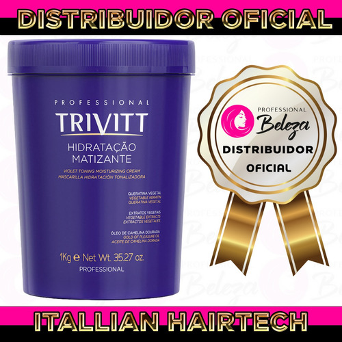 Hidratação Intensiva Itallian Trivitt Matizante - 1 Kg