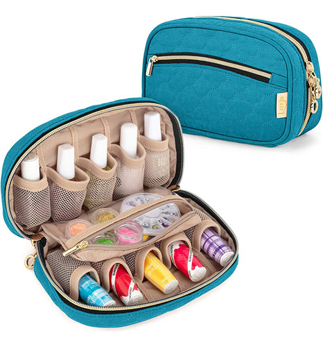 Luxja Nail Polish Case - Contiene 10 Botellas (15ml - 0.5 Fl