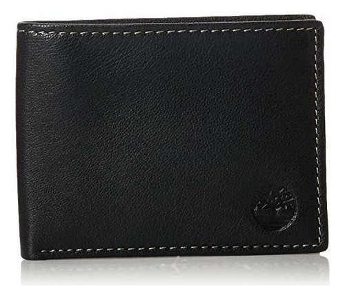 Cartera De Cuero Timberland Mens Blix Slimfold