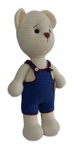 Amigurumi Osito Averol Azul