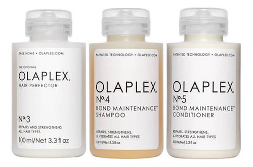 Kit No.3 / No.4 / No.5 + Estuche Regalo Pack Olaplex 300ml