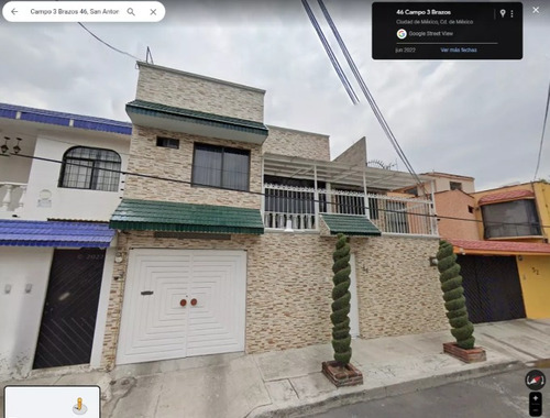 Excelente Casa De Remate En San Antonio, Azcapotzalco