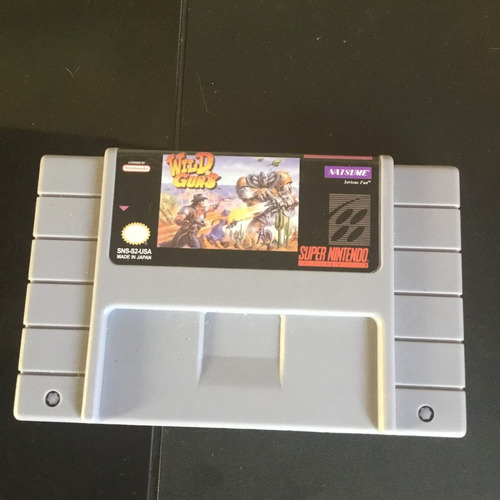 Wild Guns Re-pro Súper Nes + Envio Gratis