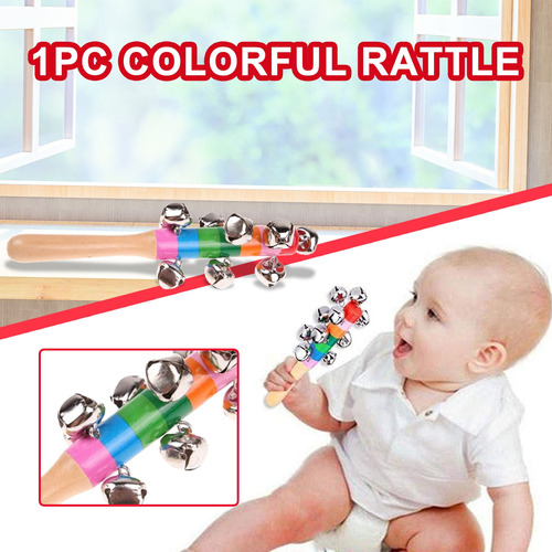 J Kids Puzzle Toys, 1 Unidad, Sonajeros Coloridos, Mano Navi