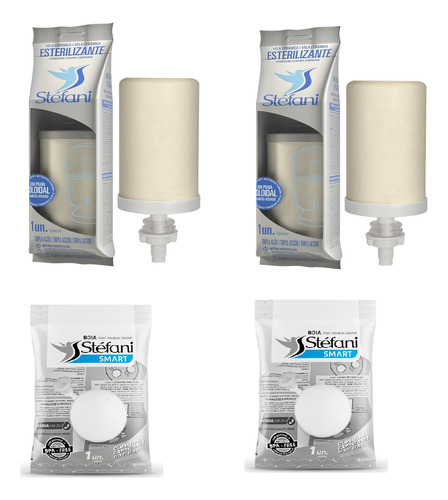 Kit Original 2 Vela Tripla Ação 2 Boia Stéfani Filtro Barro