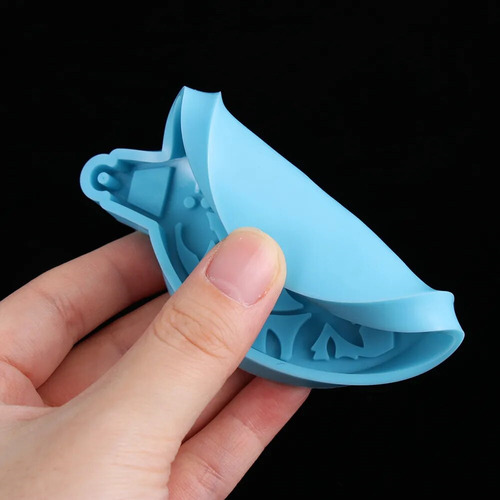 Moldes De Silicona Para Colgantes De Árbol De Navidad, 6 Pie