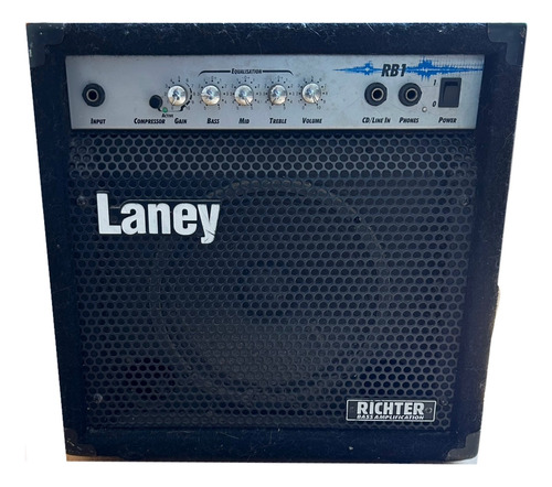 Amplificador Para Bajo Laney Negro 30 W (Usado)