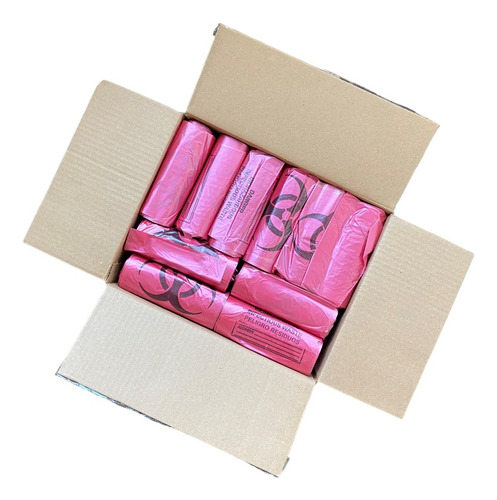 Bolsa Residuos Peligrosos 60x60 Cm 100 Piezas