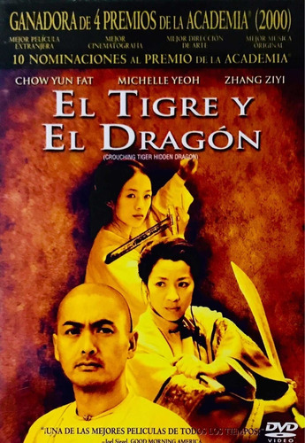 Dvd El Tigre Y El Dragón (wò Hu Cáng Lóng) (2000)