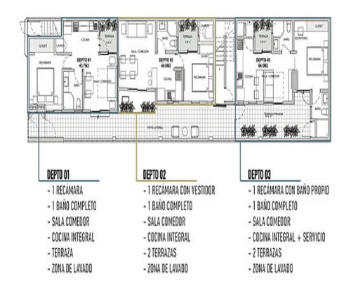 Imagen 4 de 6 de Venta Departamentos Con Roof Garden Común Apa_1863 Yi