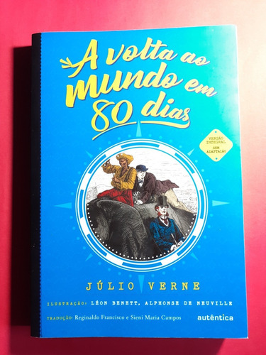 A Volta Ao Mundo Em 80 Dias Livro Julio Verne