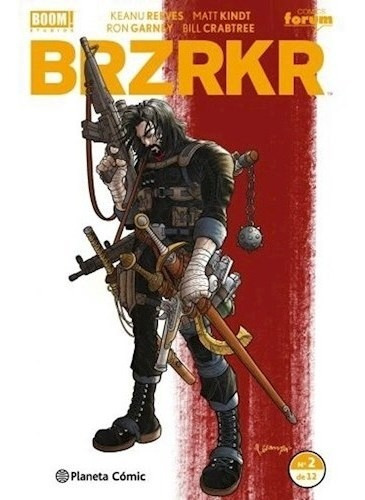 Libro Brzrkr 2 - Matt Kindt - Planeta Comics Argentina
