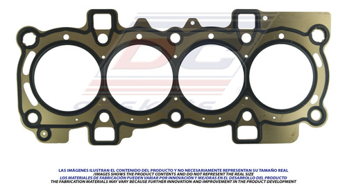 Junta Empaque Cabeza Ford Fiesta 4 Cil 1.6l 2015-2016