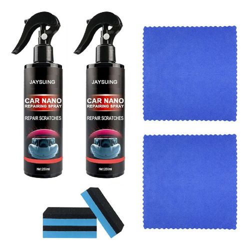 2 × 120ml Car Scratch Spray, Restore Shine