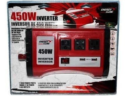  Inversor De Corriente 450w 12v-110v Convertidor 