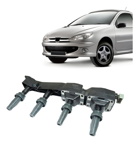 Bobina De Ignição Peugeot 206 1.6 16v Gc4095