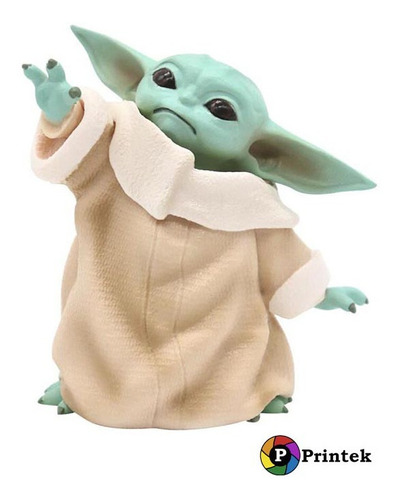 Baby Yoda Grogu - Figurita De 8 Cm -