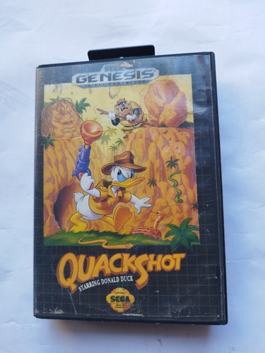 Quackshot Sega Genesis Original Fisico