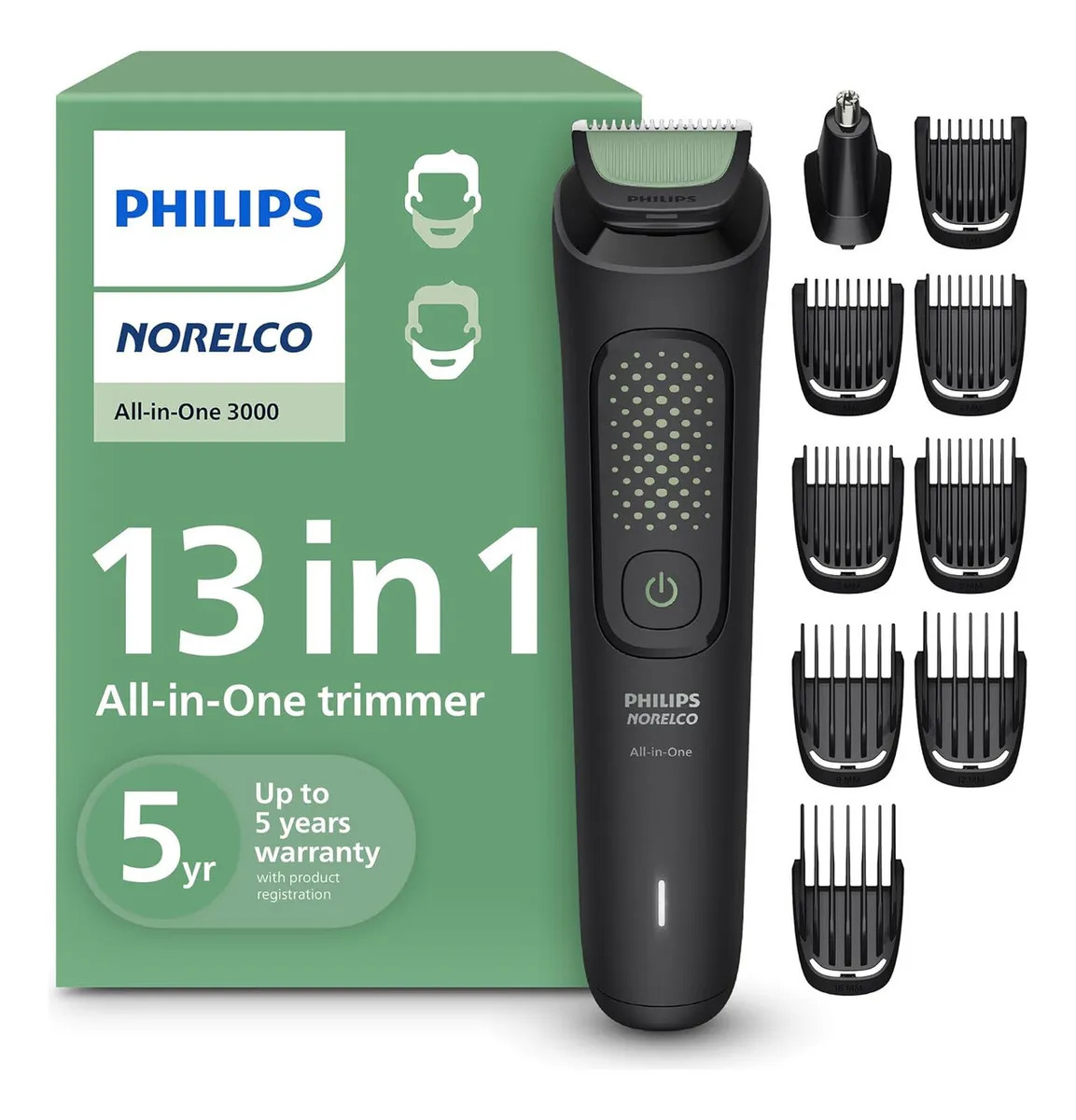 Aparador Philips Norelco 3000 13em1 Barba Cabelo