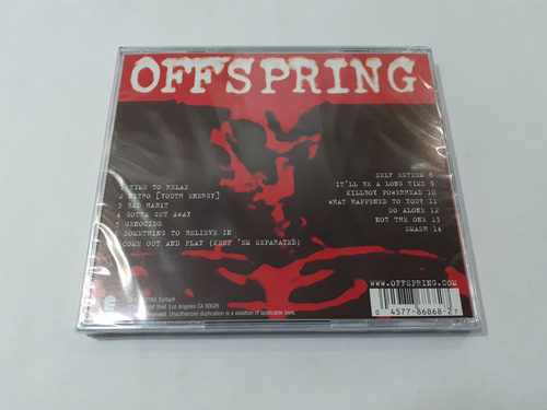 Smash, Offspring - Cd 2008 Remaster Nuevo Cerrado Europa Remasterizado