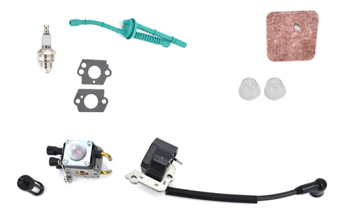 Kit De Carburador Bobina De Encendido Para Stihl Fs55 Fs38 F