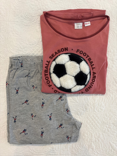 Pijama Zara Kids Fútbol 13-14 Manga Larga (Usado)