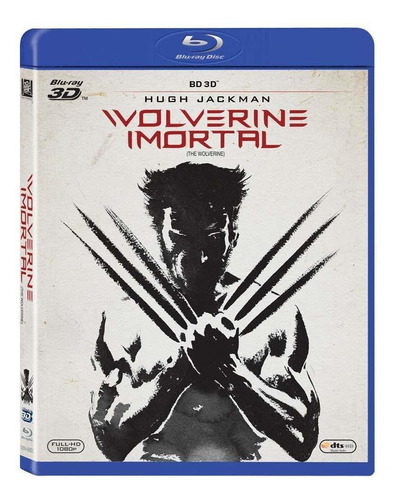 Blu-ray 3d Wolverine Imortal (blu-ray 3d + Blu-ray)