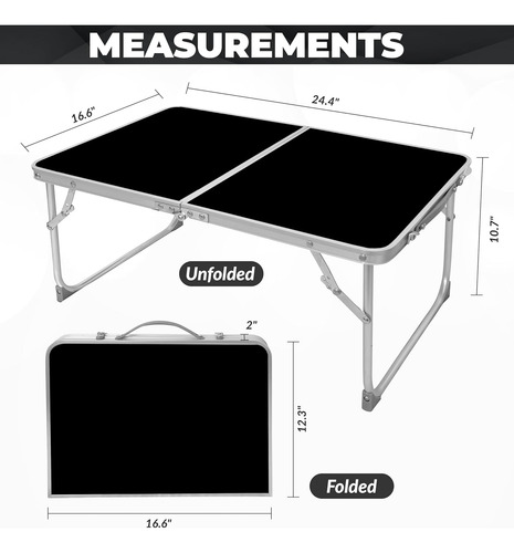 Soporte De Mesa Plegable Computadora Portátil Cama, Ba...