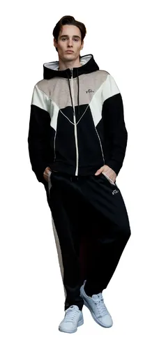 Sudadera polo negra clearance
