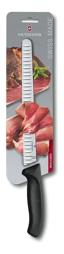 Cuchillo Jamonero Profesional Victorinox® Swiss Classic 25cm Color Negro