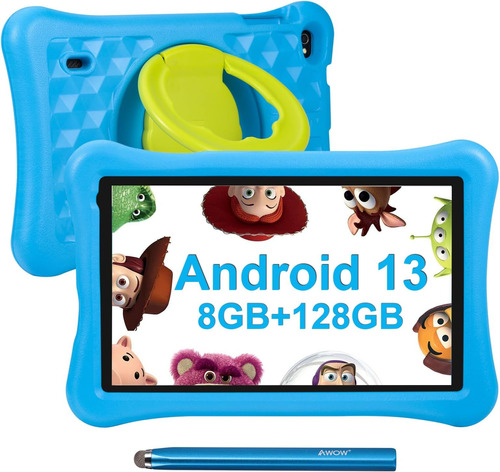 Tableta Para Niños, Tableta Android 13 De 10 Pulgadas Para N