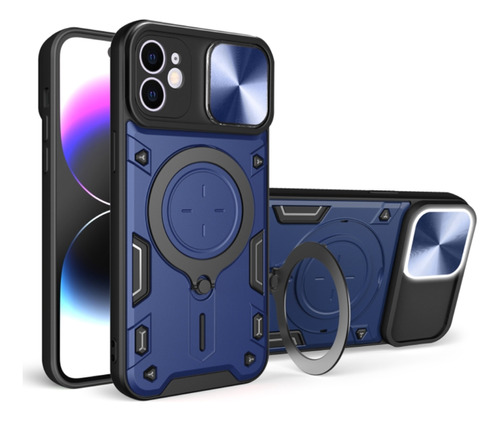 Funda Estuche Antigolpe Con Soporte Compatible Con iPhone 11