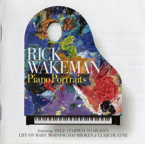 Rick Wakeman Piano Portraits Cd Importado