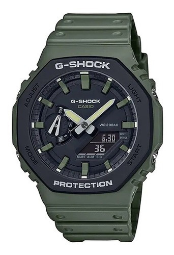 Reloj Casio Analogico-digital G-shock Ga-2110su-3adr Hombre