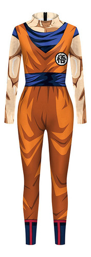 Traje De Mono Super Saiya De Dragon Ball