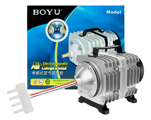 Compressor Ar Turbina Aerador Oxigenador Lago Boyu Acq-001 110v