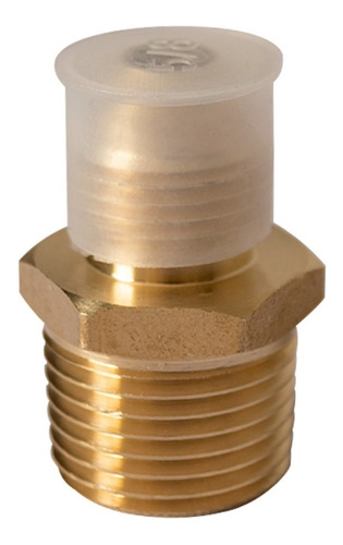 Niple Terminal 3/8'' X 1/2'' Para Gas, Foset 47434
